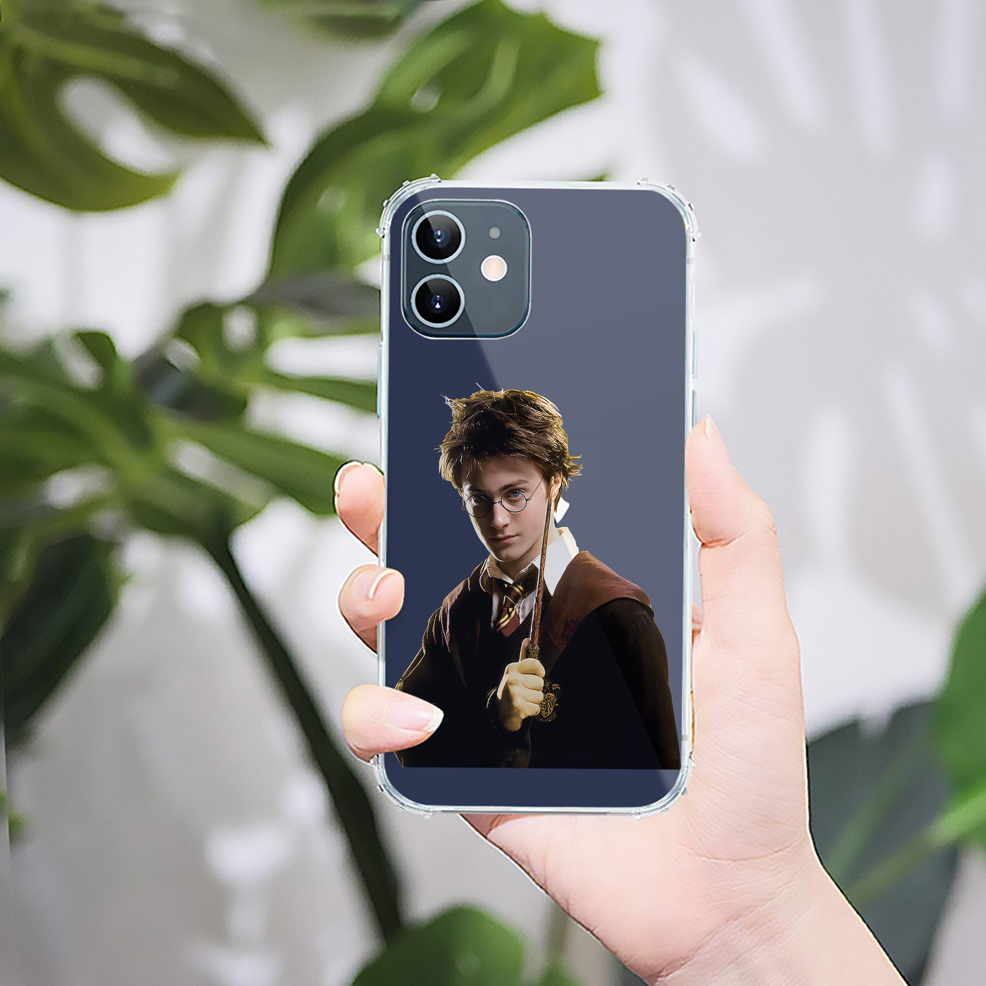 （画像用） Harry Potter ハリー・ポッターシリーズ 【iPhone 12シリーズ対応】透明スマホケース（クリアソフトケース）